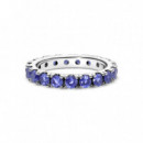 PANDORA Anillo en Plata de Ley Eternity Brillante 190050C02