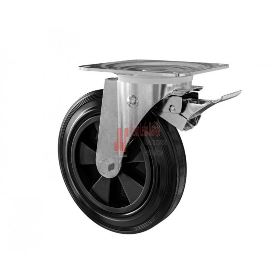 Rueda Con Pletina 2750-200x50 Negras