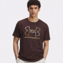 UNDER ARMOUR Camiseta Marrón 1382915-246
