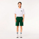 Short Jogger Algodón Ecológico Cepillado  LACOSTE