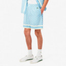 Short Ligero con Estampado de Monograma  LACOSTE