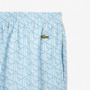 Short Ligero con Estampado de Monograma  LACOSTE