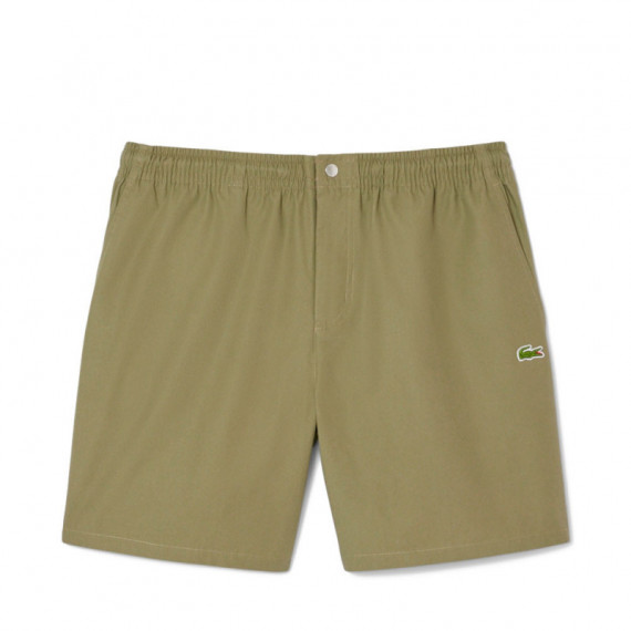 Pantalón Corto de Corte Holgado de Popelín  LACOSTE