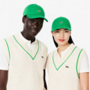 Gorra de Sarga de Algodón  LACOSTE