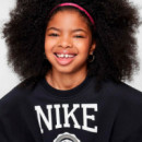 Sudadera con Cuello Redondo de Tejido French Terry Kids  NIKE