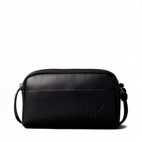 Bolso Cruzado con Logo Monograma Grabado  CALVIN KLEIN
