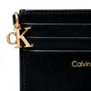 Tarjetero de Piel con Cremallera  CALVIN KLEIN