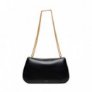 Bolso de Hombro con Cadena de Herrajes con Logo Monograma  CALVIN KLEIN
