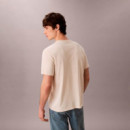 Camiseta con Logo Monograma  CALVIN KLEIN