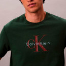 Camiseta con Logo Monograma  CALVIN KLEIN