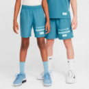 NIKE Short HJ3801 006 Tl Multi Big Kids Smokey Blue/glaci