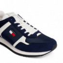 Zapatillas con Mezcla de Texturas  TOMMY HILFIGER