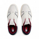 Zapatillas de Baloncesto con Suela Fina Dentada  TOMMY HILFIGER