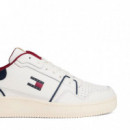 Zapatillas de Baloncesto con Suela Fina Dentada  TOMMY HILFIGER