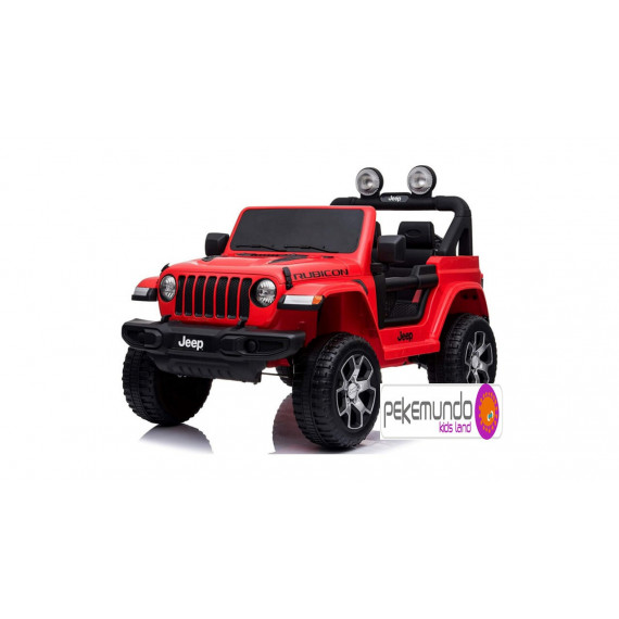 Jeep Wrangler Rubicon Rojo C/pantalla Táctil MP4  PEKECARS
