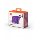 JBL Altavoz Portatil BLUETOOTH V 5.3 GO4 Purpura 7H Resistente Al Agua