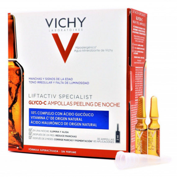 VICHY LIFTACTIV Specialist Glyco-c Ampollas Peeling de Noche 30 Unidades