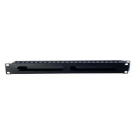 Organizador de Cable Rack 19" 24 Ranuras POWERGREEN