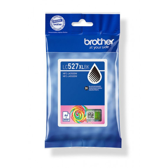 BROTHER Cartucho Tinta LC527XLBK Negro