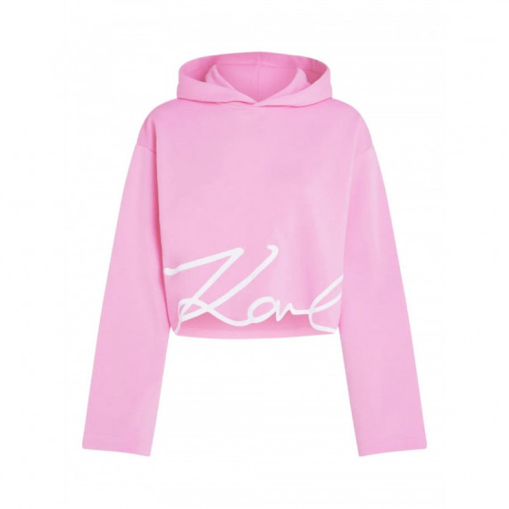 KARL LAGERFELD - Karl Signature Hem Hoodie - 2AW - A4W20039/2AW