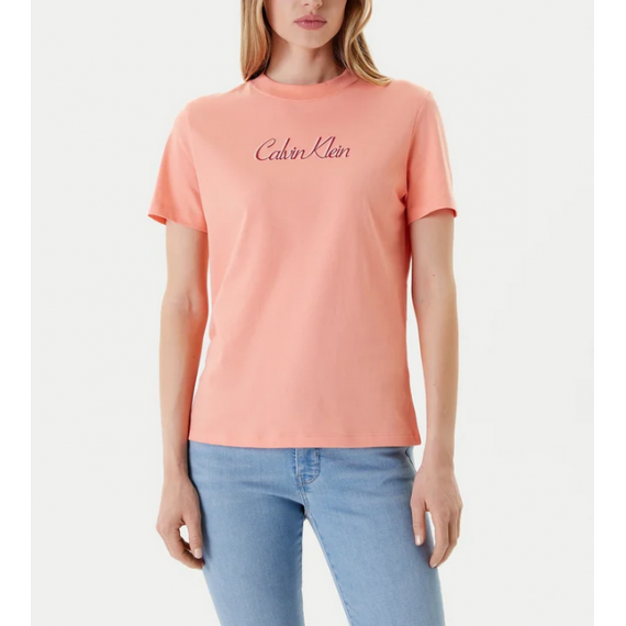Camiseta CALVIN KLEIN Classic Logo Naranja