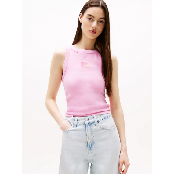 Camiseta TOMMY JEANS Gradient Rosa