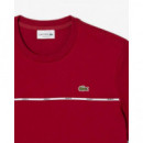 Tee-shirt Bordeaux  LACOSTE