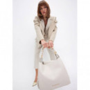 Bolso Shopper Asa Metalizada Personaliza  LOLA CASADEMUNT