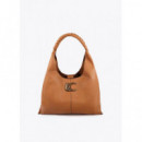Bolso  Shopper Efecto Piel Asa Trenzada  LOLA CASADEMUNT