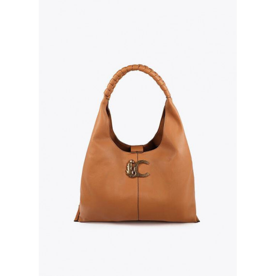Bolso  Shopper Efecto Piel Asa Trenzada  LOLA CASADEMUNT