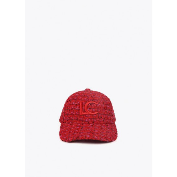 Visera Tweed Rojo  LOLA CASADEMUNT
