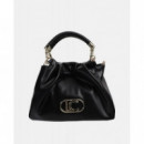 Bolso Bandolera Efecto Piel con Asa Tren  LOLA CASADEMUNT