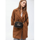 Bandolera Efecto Piel Serppiente Logo Lc  LOLA CASADEMUNT