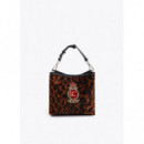 Bolsito Tejido Animal Print Parche Escud  LOLA CASADEMUNT