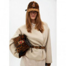 Bolsito Tejido Animal Print Parche Escud  LOLA CASADEMUNT