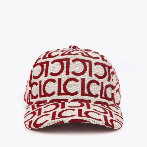 Visera Logotipada Rojo-crudo  LOLA CASADEMUNT