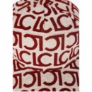 Visera Logotipada Rojo-crudo  LOLA CASADEMUNT