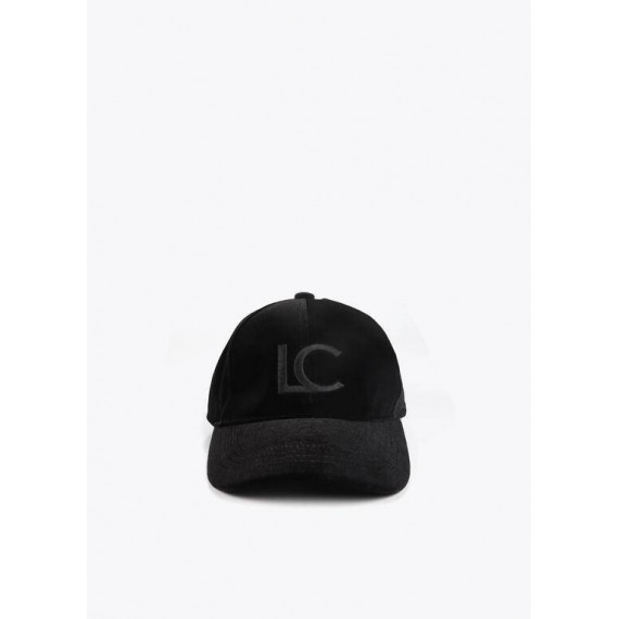 Visera Terciopelo Negro  LOLA CASADEMUNT