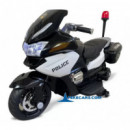 Moto Policia Blanco/negra  PEKECARS