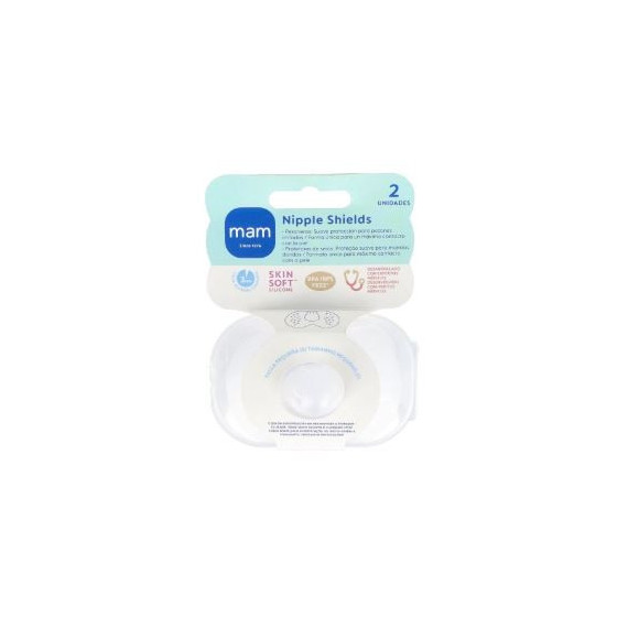 MAM Pezonera Silicona 2 Unidades Talla Mediana