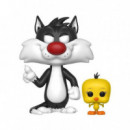 FUNKO Pop Silvestre y Piolín Looney Tunes 309