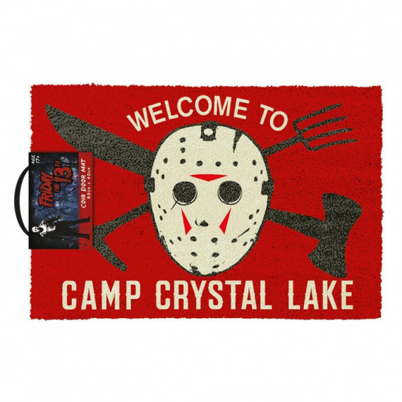 Felpudo Viernes 13 Welcome To Camp Cristal Lake  PYRAMID