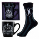 Pack Taza y Calcetines Miercoles (talla Mujer)  PYRAMID