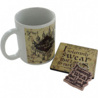 Pack Taza con Llavero Harry Potter Mapa de los Merodeadores  PYRAMID