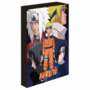 Lienzo Con Iluminación naruto shippuden 30cmx40cm