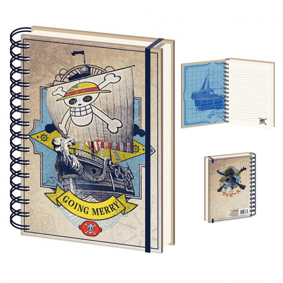 Cuaderno One Piece A5 Goin Merry  PYRAMID