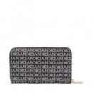 Cartera Avril Zip Around  DKNY