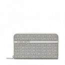 Cartera Avril Zip Around  DKNY