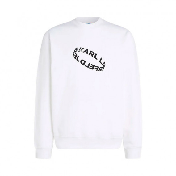 Sudadera con Logotipo de Aros Múltiples  KARL LAGERFELD JEANS