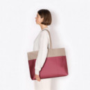Bolsos Bolso UCON Emilia Lotus Infinity Sand Burgundy